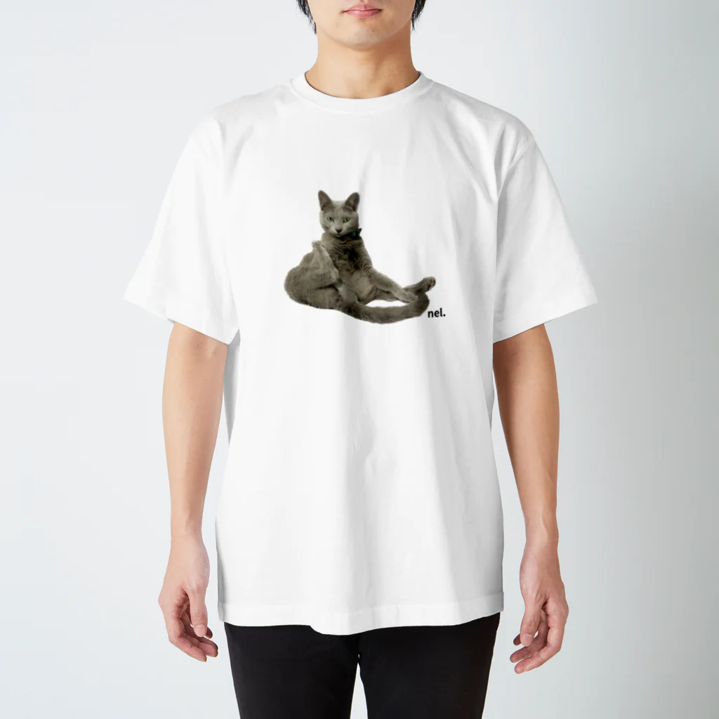 haru_nelの猫のネルちん　Tシャツ スタンダードTシャツ