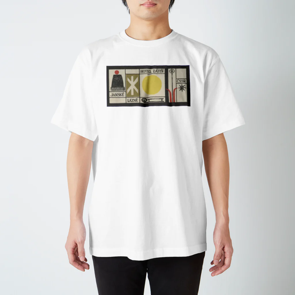 YS VINTAGE WORKSのチェコ・ヤンスケー・ラーズニェ　HOTEL ZATISI スタンダードTシャツ