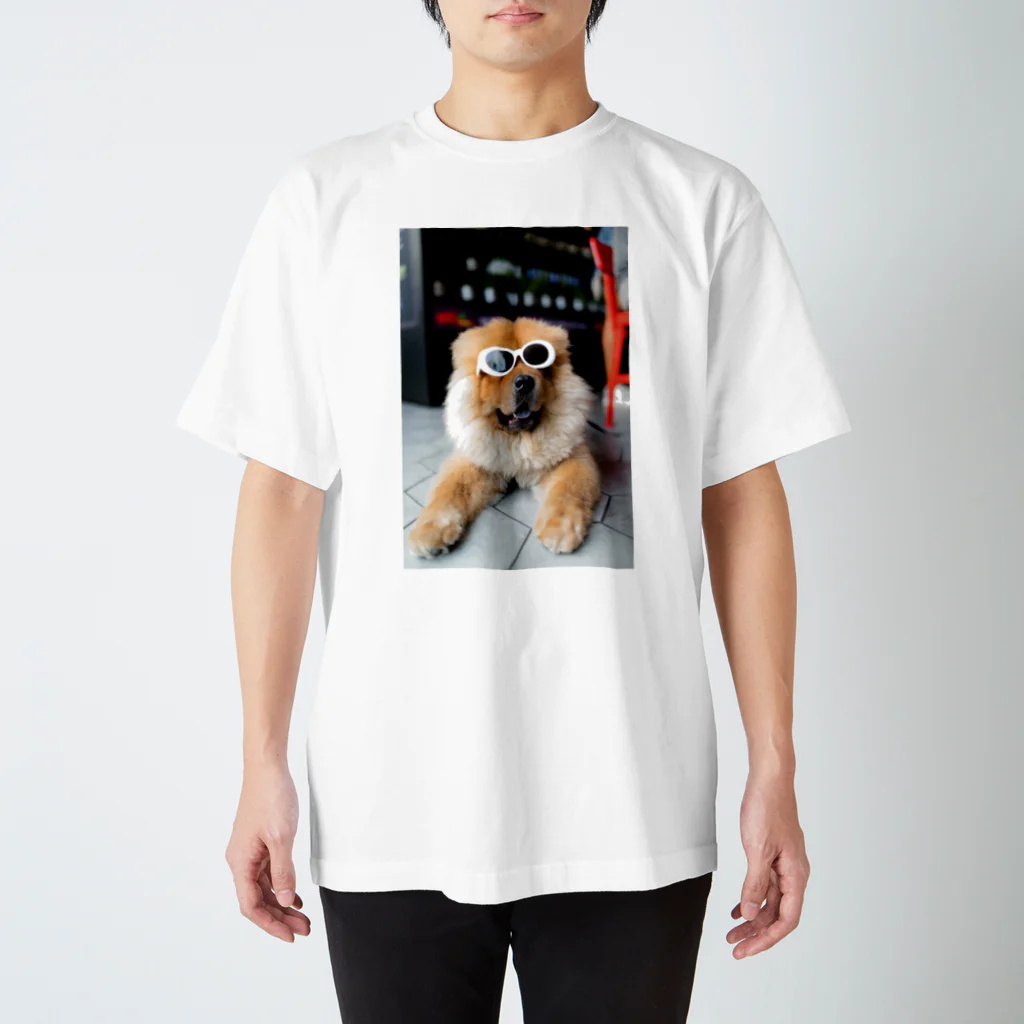 SHOP FUNNIMALSのクールなサングラスいっぬ Regular Fit T-Shirt