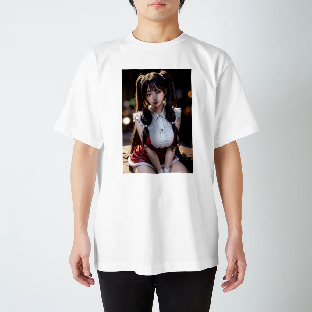 Arius-AIartのAIart～AI美女制作のプロが作る最高品質のAIアート～ スタンダードTシャツ