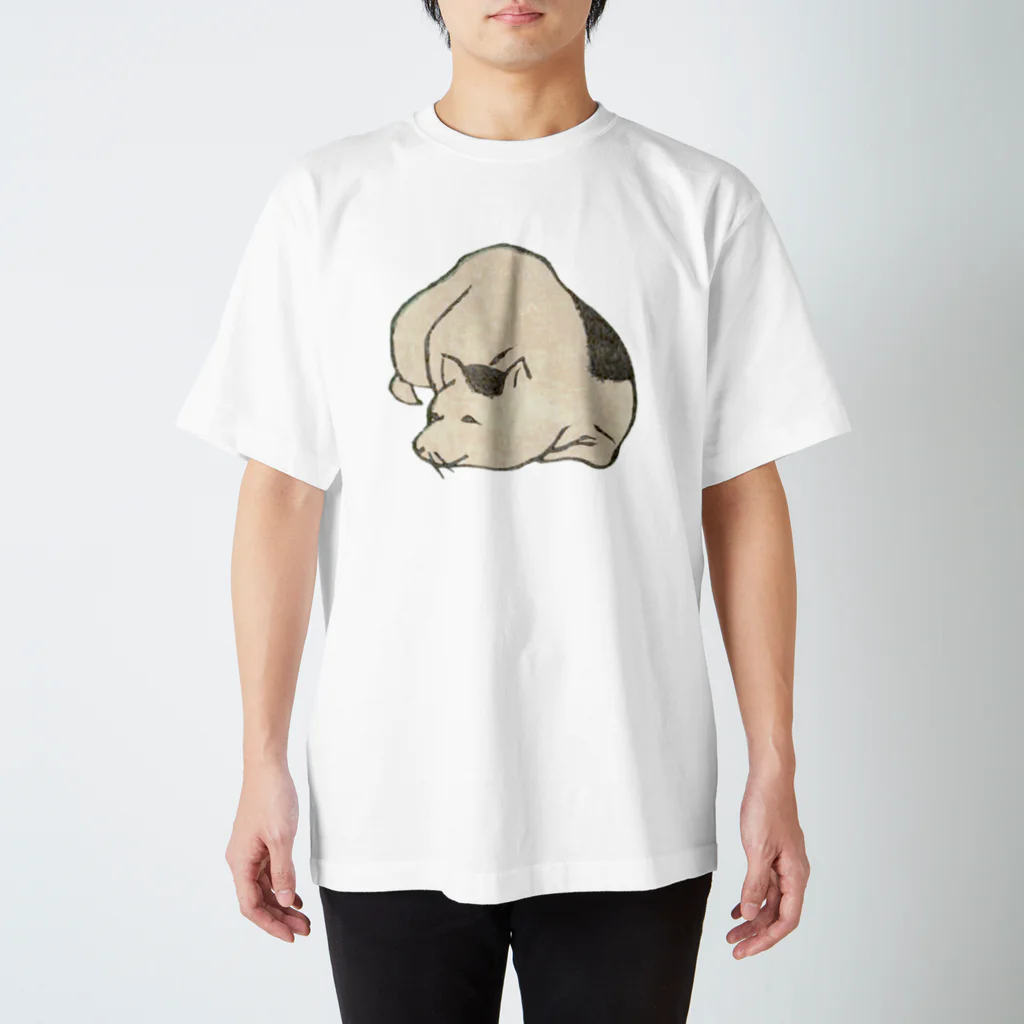 浮世絵ショップ のどぐろ　UKIYOE SHOP NODOGUROの犬　教訓善悪子僧揃 / Lessons good and bad children monks Regular Fit T-Shirt