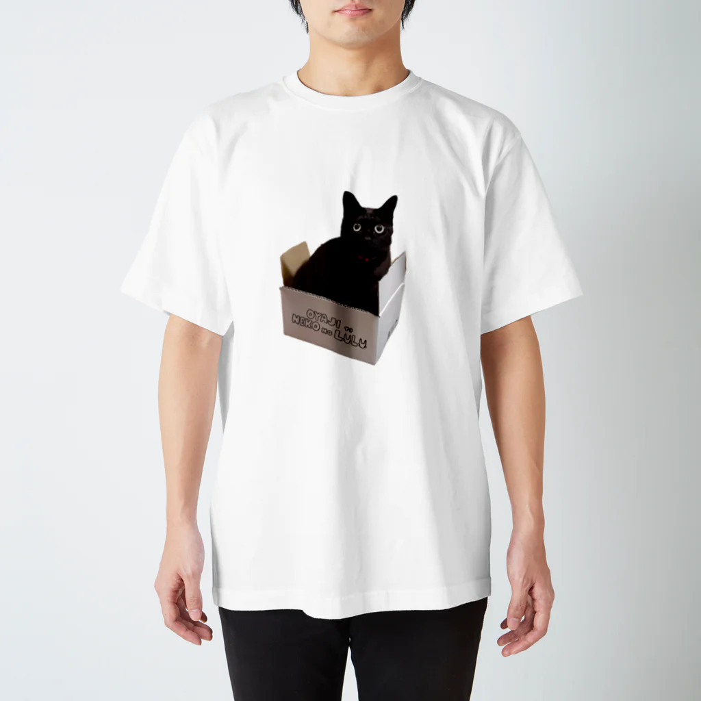 親父と猫のるるの箱入りにゃんこ Regular Fit T-Shirt