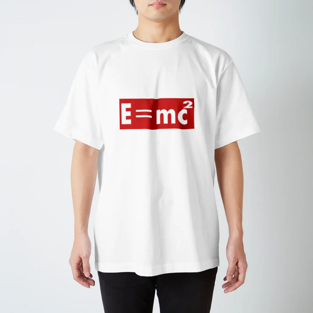 チョコレートプロンカーのE=mc^2 スタンダードTシャツ