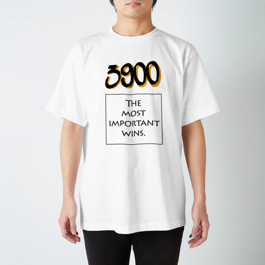 #wlmのPOINTS - 3900 Yellow Regular Fit T-Shirt