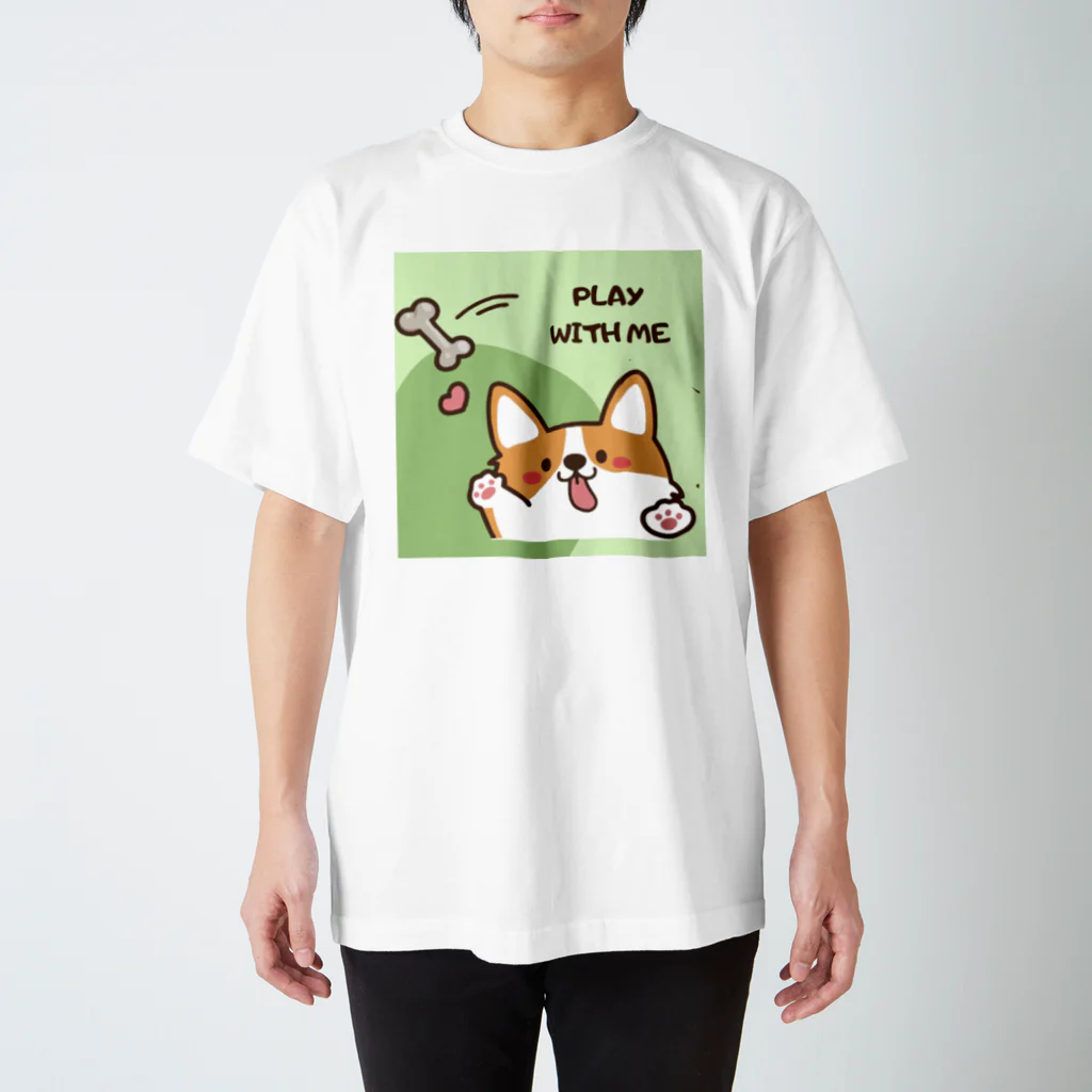 ロイ@イラストレーターHEXANFT販売美麗イラスト描きますのPLAY WITH ME Regular Fit T-Shirt