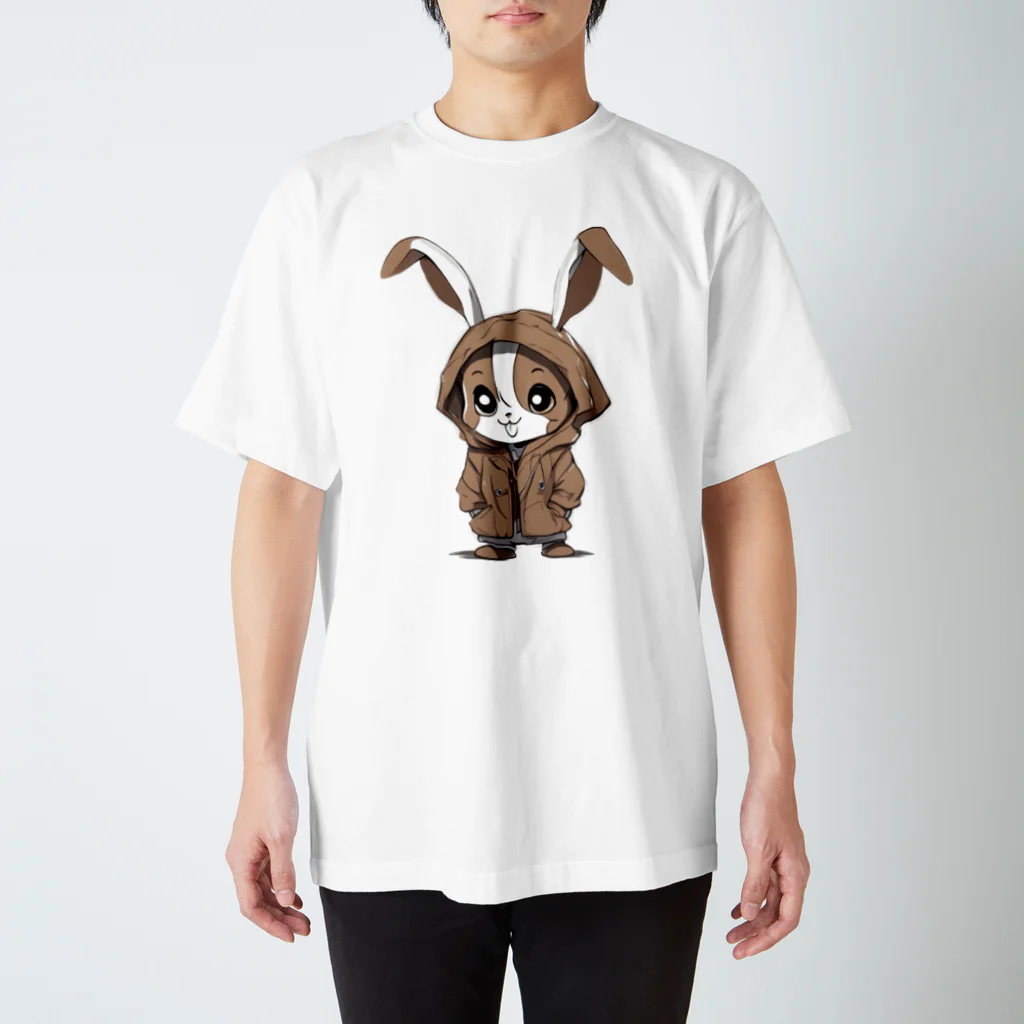 animal canvasのthe Rabbit！ スタンダードTシャツ