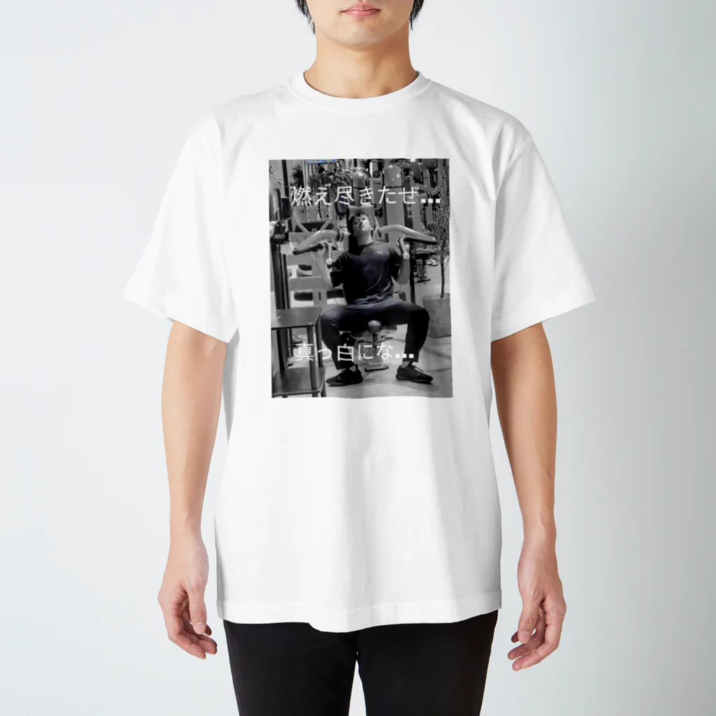 HOSONO3718の燃え尽きたヒロム スタンダードTシャツ