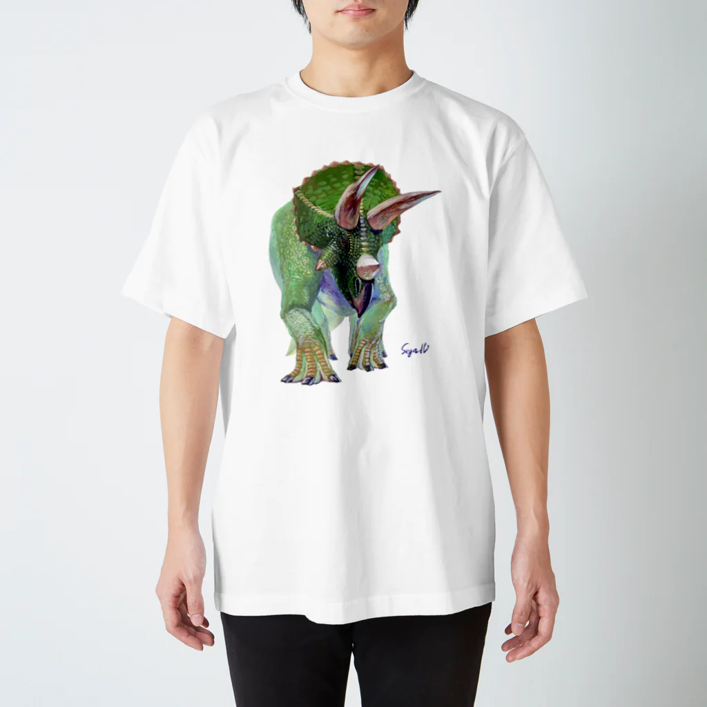 segasworksのTriceratops スタンダードTシャツ