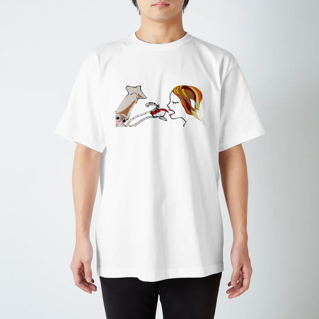 ロム@ダルマちゃんのbeauty&寿司 Regular Fit T-Shirt