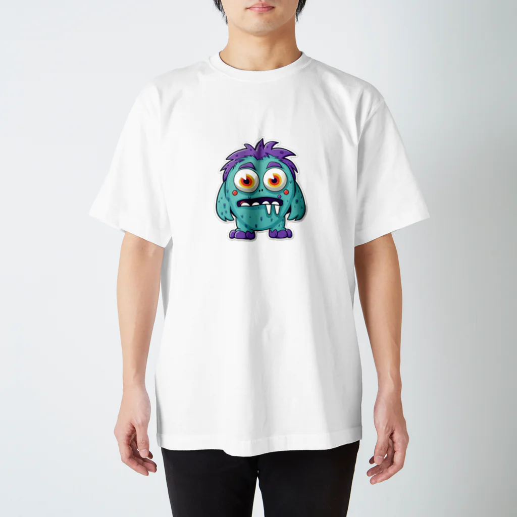 GoodsGalaxyArtの優しいモンスター・コルドくん Regular Fit T-Shirt