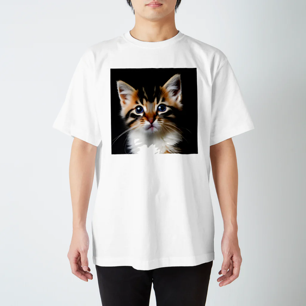 きじねこ屋のねこ ぐっず 1 スタンダードTシャツ