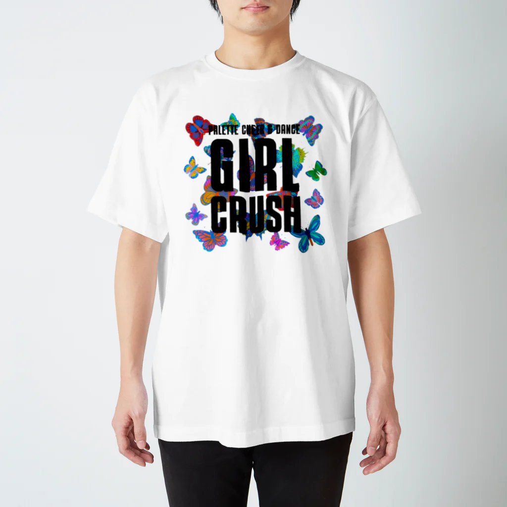 パレット　チアアンドダンスのガールクラッシュ スタンダードTシャツ