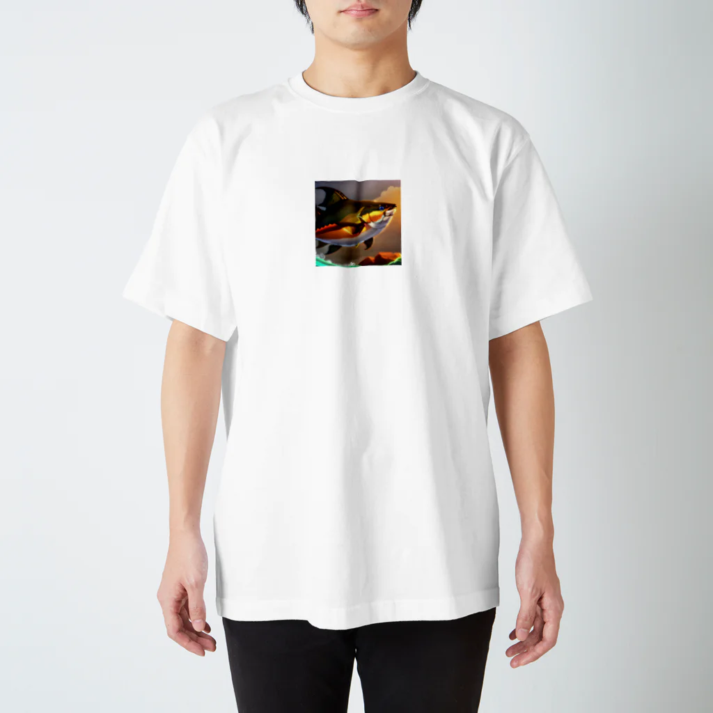 shakotan-hiroの巨大なマグロのグッズ Regular Fit T-Shirt