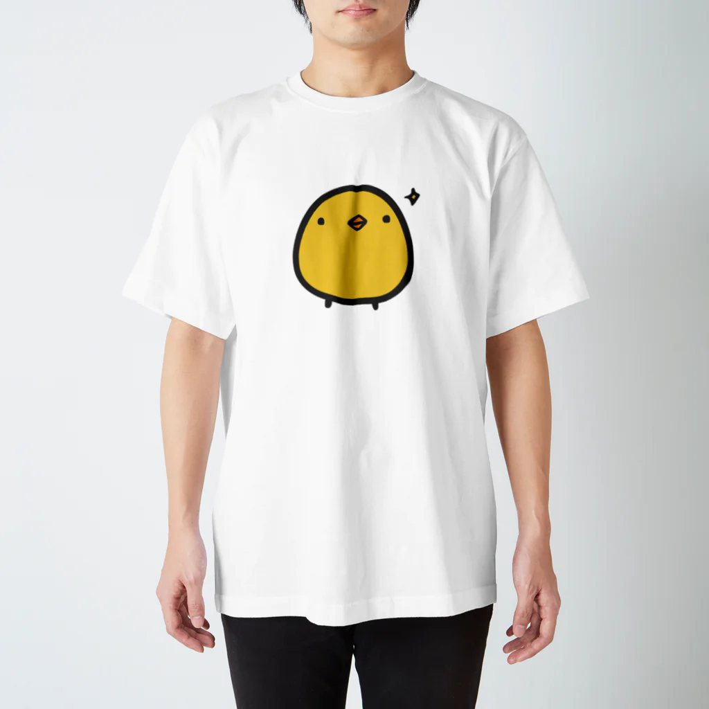 ひよこのもり工房のどや顔ひよこさん スタンダードTシャツ