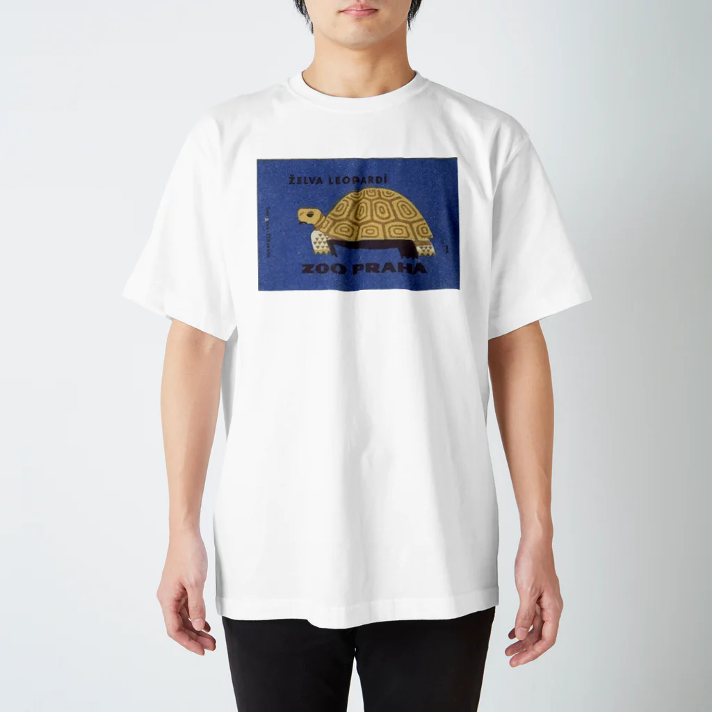 YS VINTAGE WORKSのチェコ・プラハ動物園　ゾウガメ Regular Fit T-Shirt