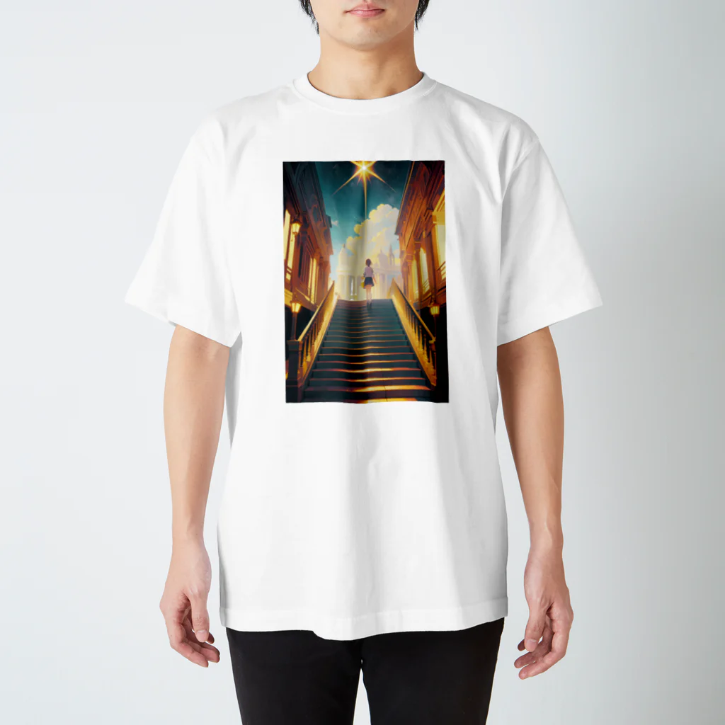 卯月なのかのStairway Journey　〜紡がれる架け橋の旅〜　No.2　「星の導き」 スタンダードTシャツ