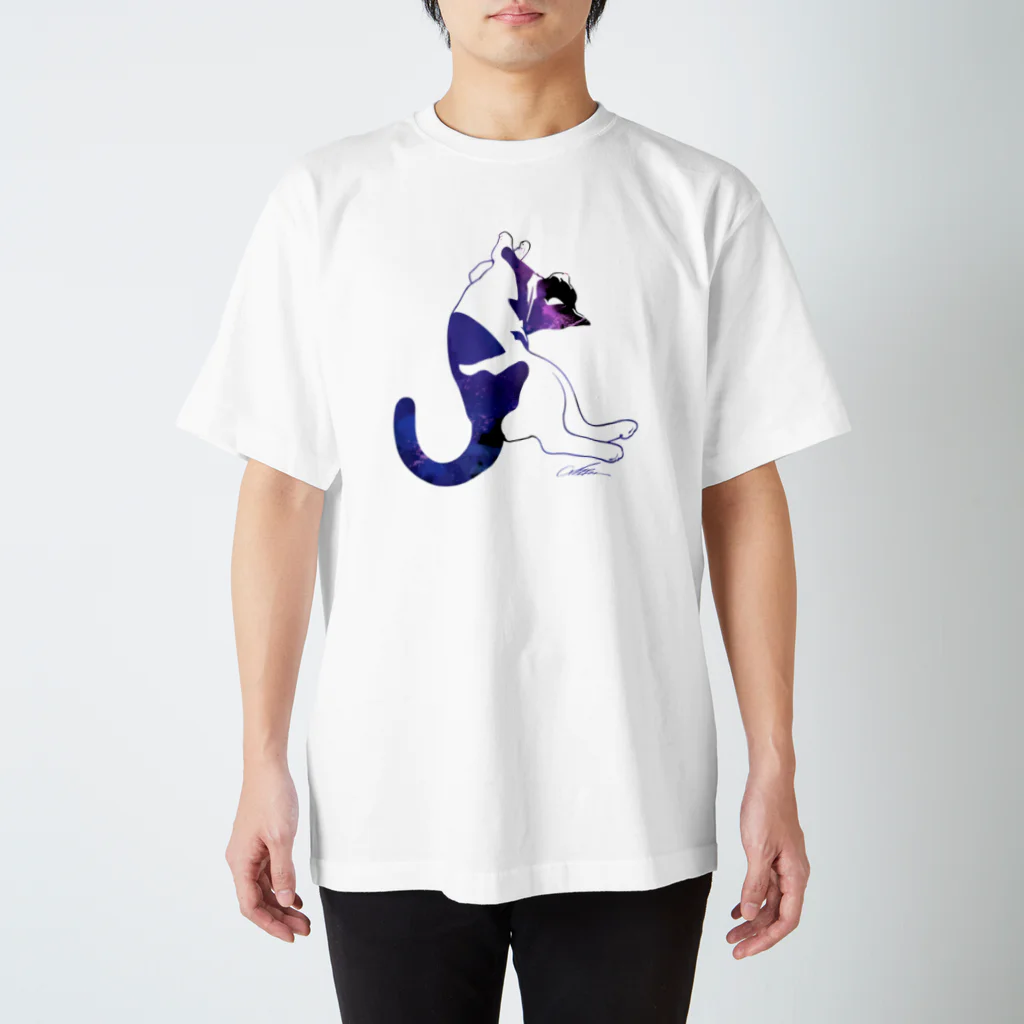 INVISIBLE FELISの猫Tシャツ Regular Fit T-Shirt