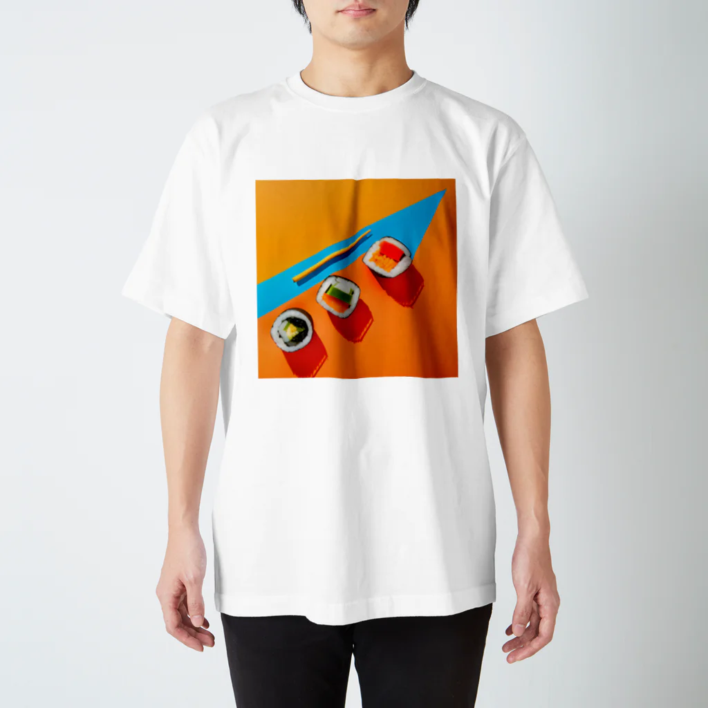 Wacchi_houseのSUSHI スタンダードTシャツ