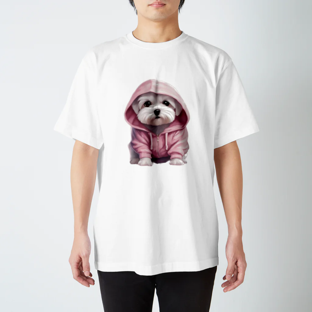 animal canvasのthe dog！ Regular Fit T-Shirt