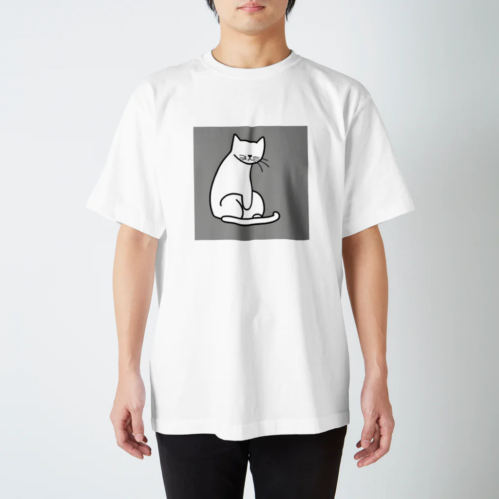 mfatuの見守りネコちゃん Regular Fit T-Shirt