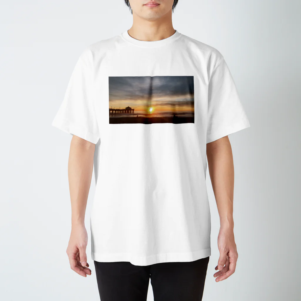 tsukuneのLA sunset Regular Fit T-Shirt