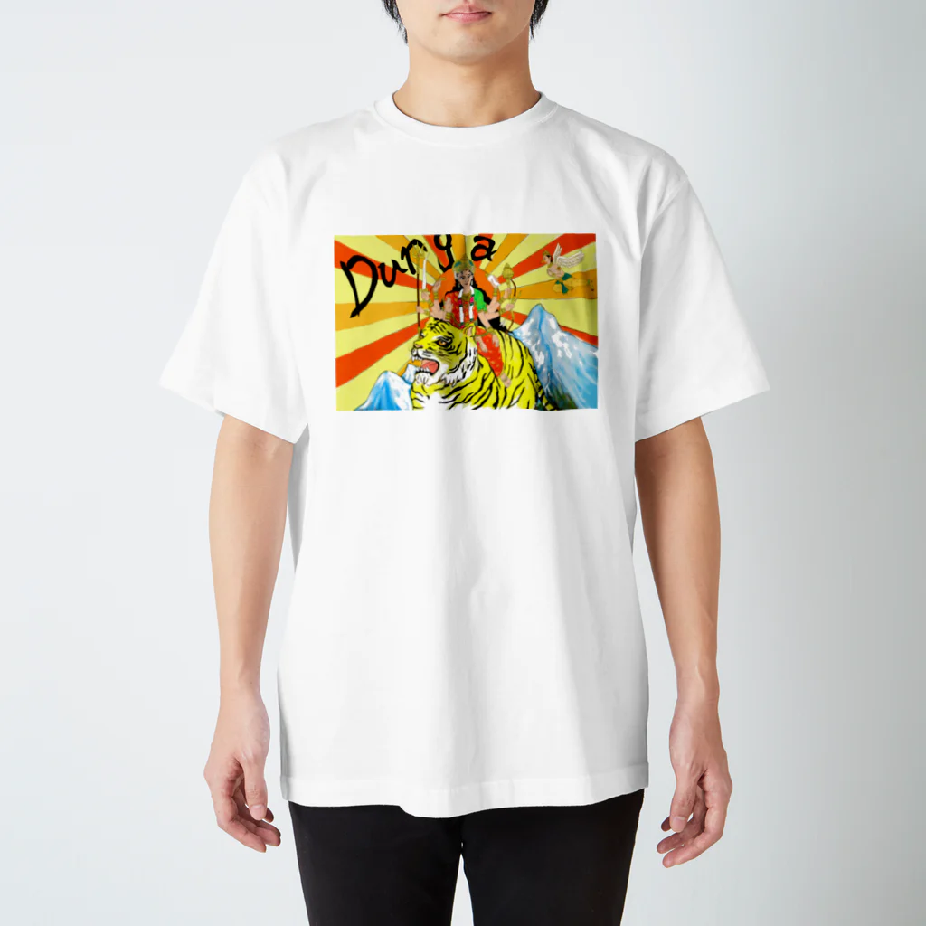 honhon180のドゥルガー女神 Regular Fit T-Shirt