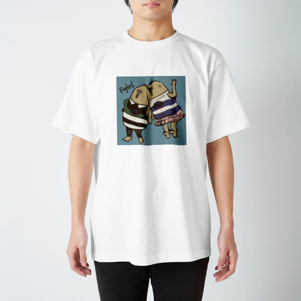 ファイト君協会の双子コーデ Regular Fit T-Shirt