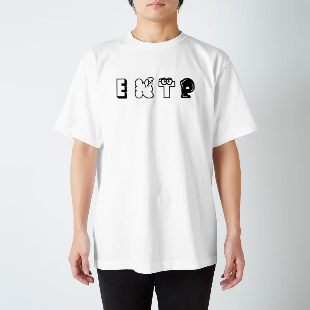 6_8のMBTI　ENTPさん用　グッズ　白 スタンダードTシャツ