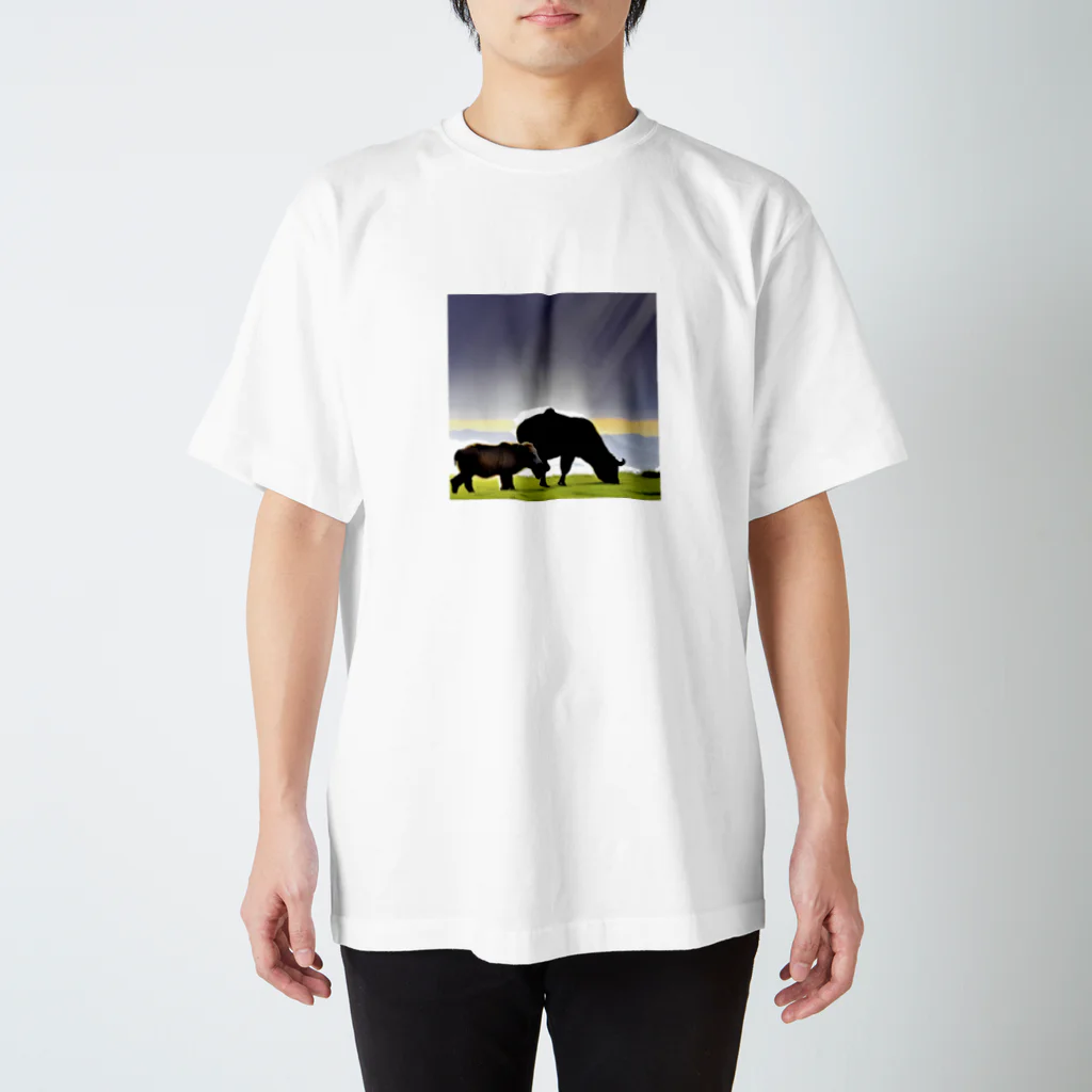 アニマルHOUSEのanimals of the world スタンダードTシャツ