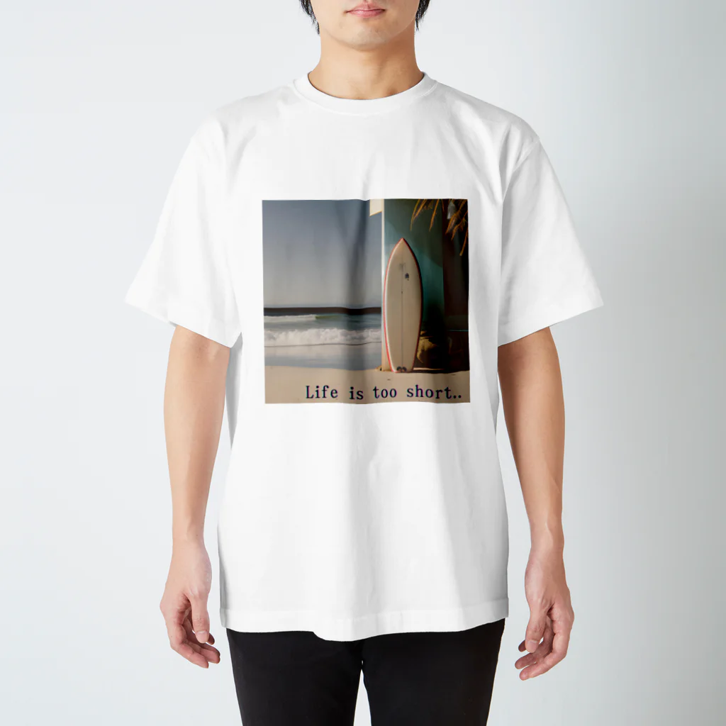 bonds-tのLife is too short スタンダードTシャツ