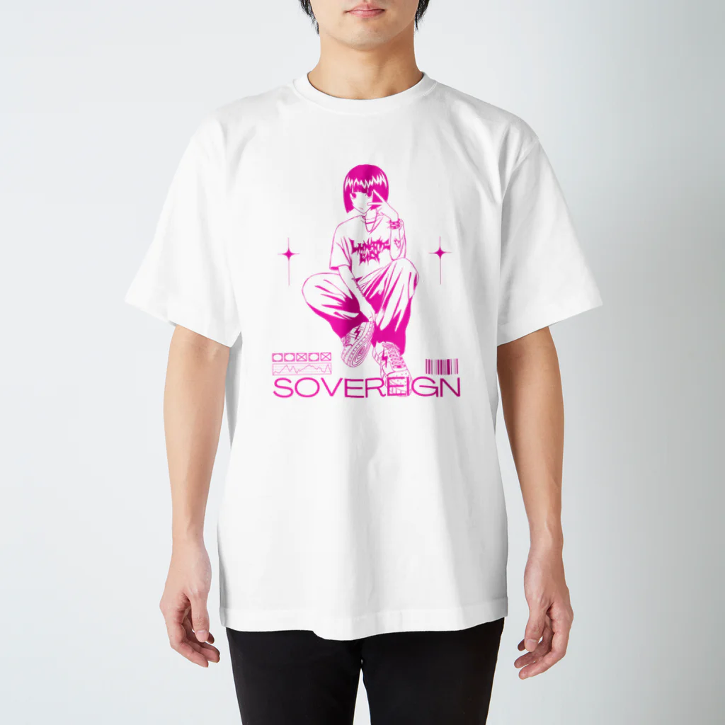 LUNATIC LILYのLunatic Pink スタンダードTシャツ