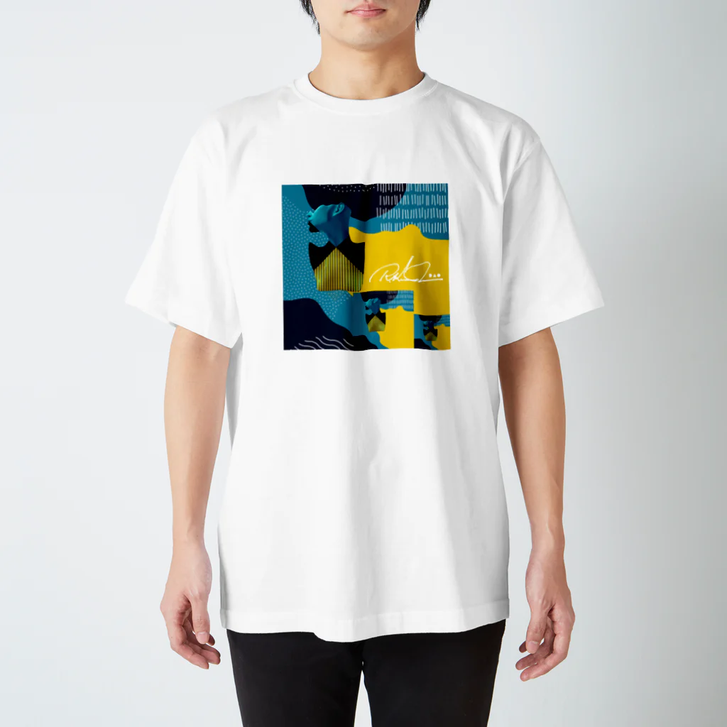BobkachieeLennonのアフロスタイル スタンダードTシャツ