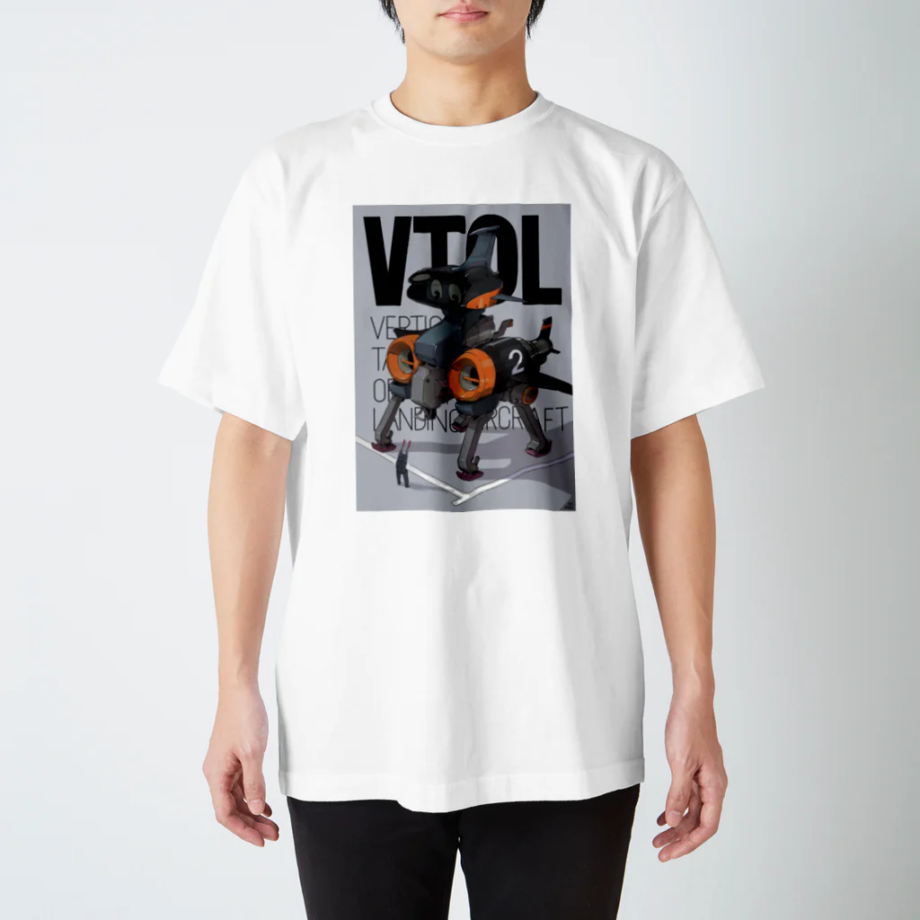 mzn_ミズノシンヤのVTOL!!!! Regular Fit T-Shirt