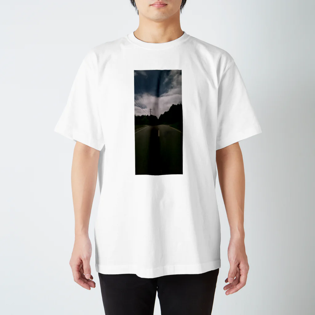 MountNatureの夜道 スタンダードTシャツ