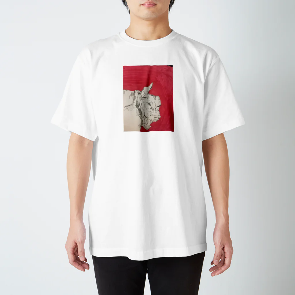 ynponの犬(怒) スタンダードTシャツ