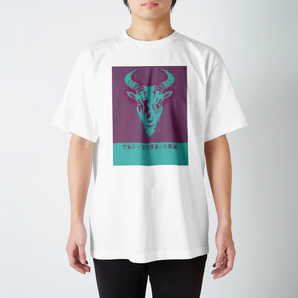 セト神配達員＠漫画のTWO-TONE-ONE Regular Fit T-Shirt