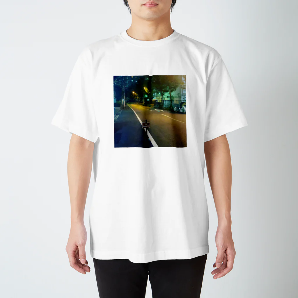 HRNOTのNO PARKING スタンダードTシャツ