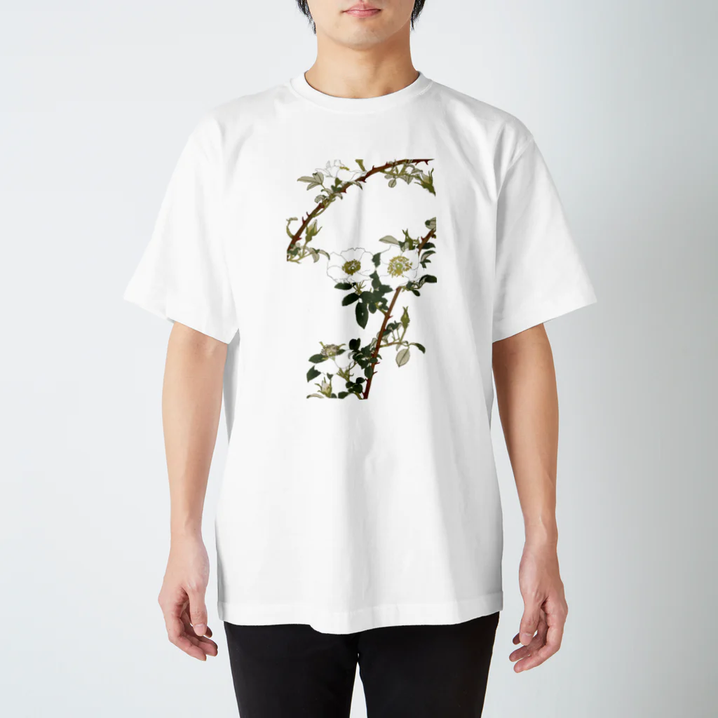 sachiko_goodsのなにはいばら Regular Fit T-Shirt