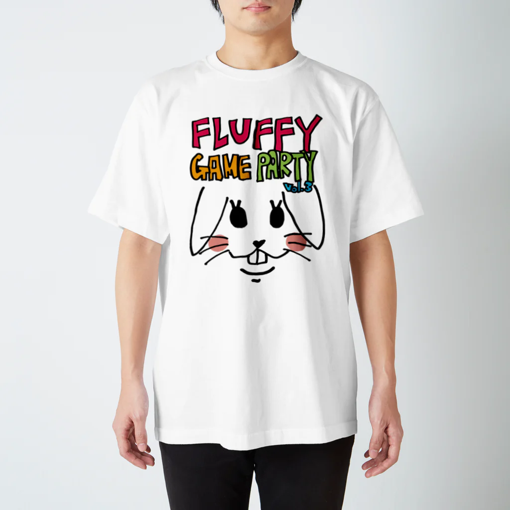 Fluffy partyのふらてぃボドゲイベントvol.3記念 白 Regular Fit T-Shirt