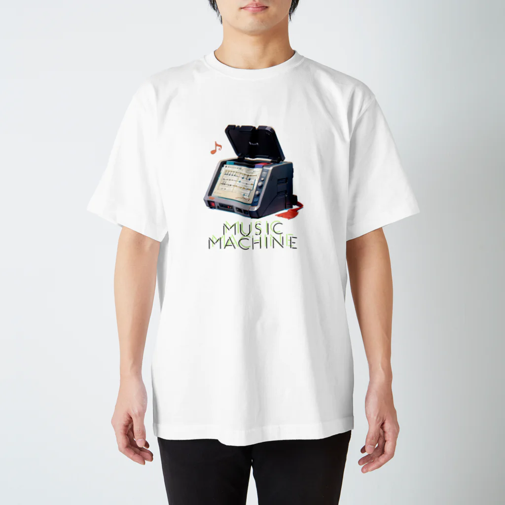 Association Against Mirroring SelfiesのMusic Machine Regular Fit T-Shirt