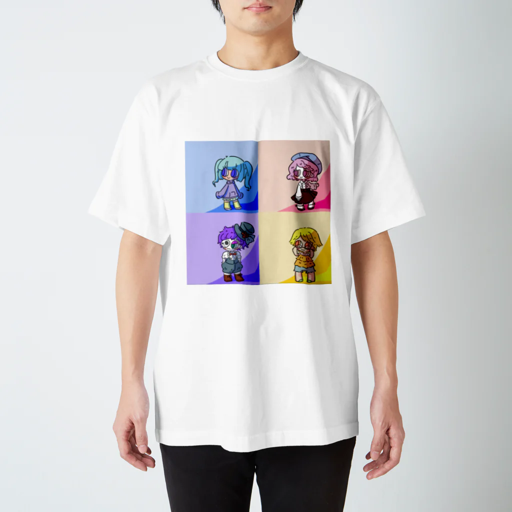 Uedayanのゆめかわ女子４二人組 Regular Fit T-Shirt