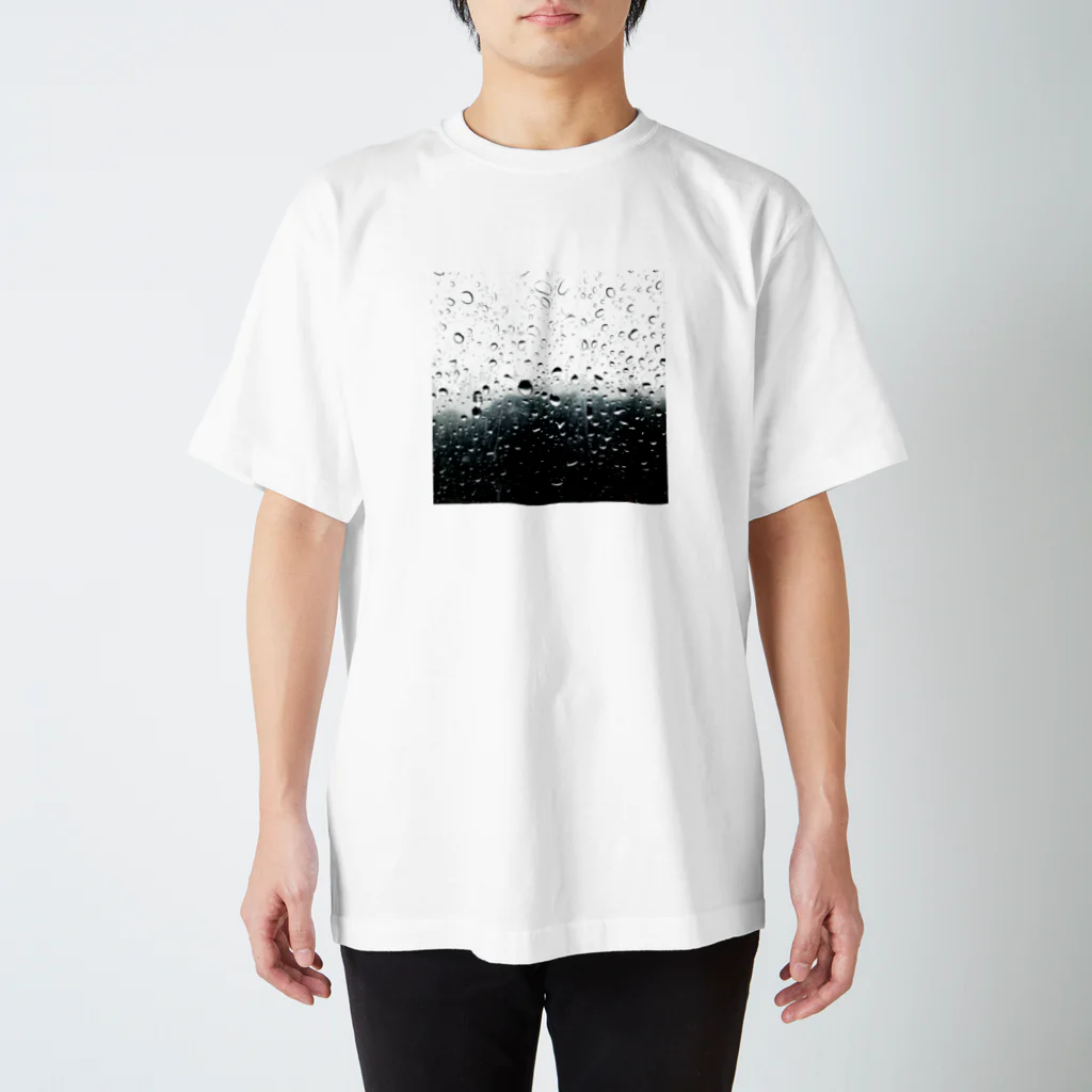 モリチエコの雨 Regular Fit T-Shirt