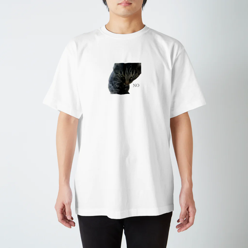 保護猫しじみのおこねこ（怒猫）保護猫しじみ Regular Fit T-Shirt