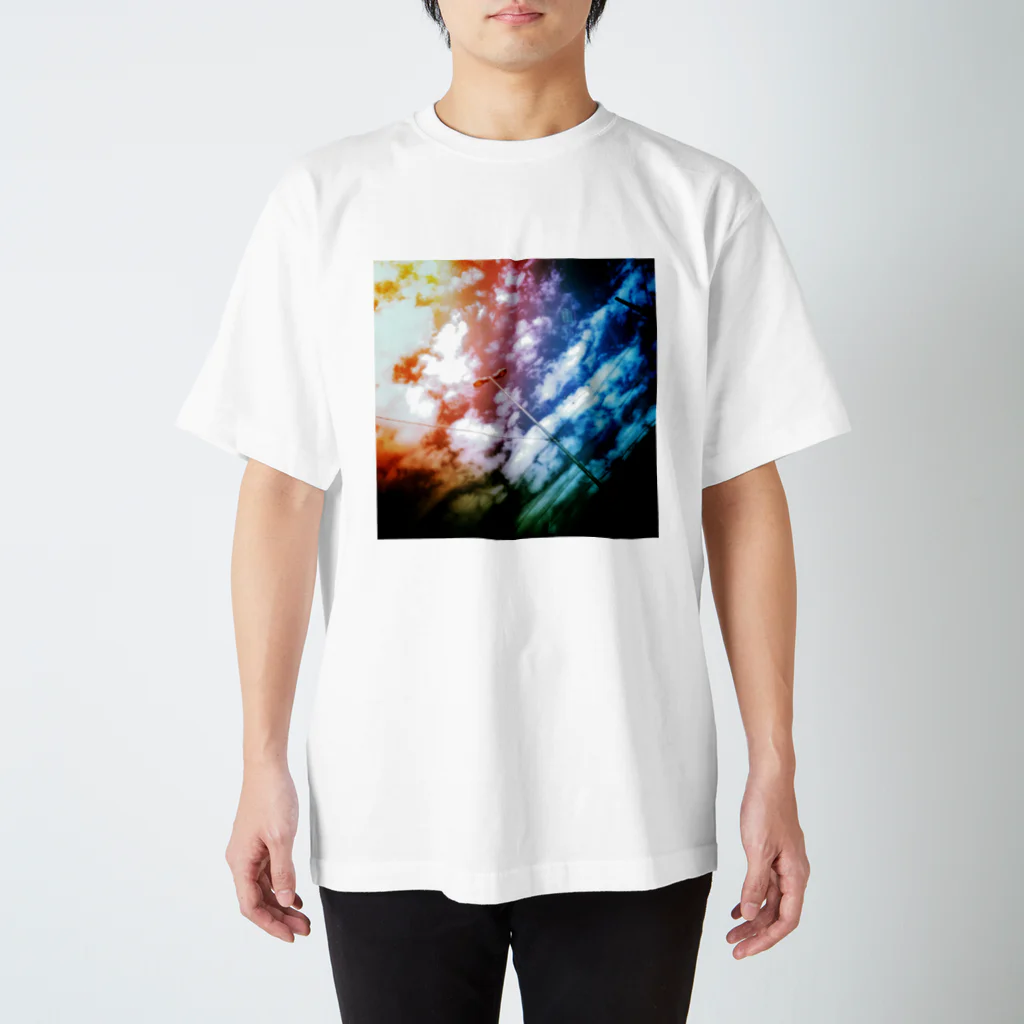 kiisaのcolorful sky  スタンダードTシャツ