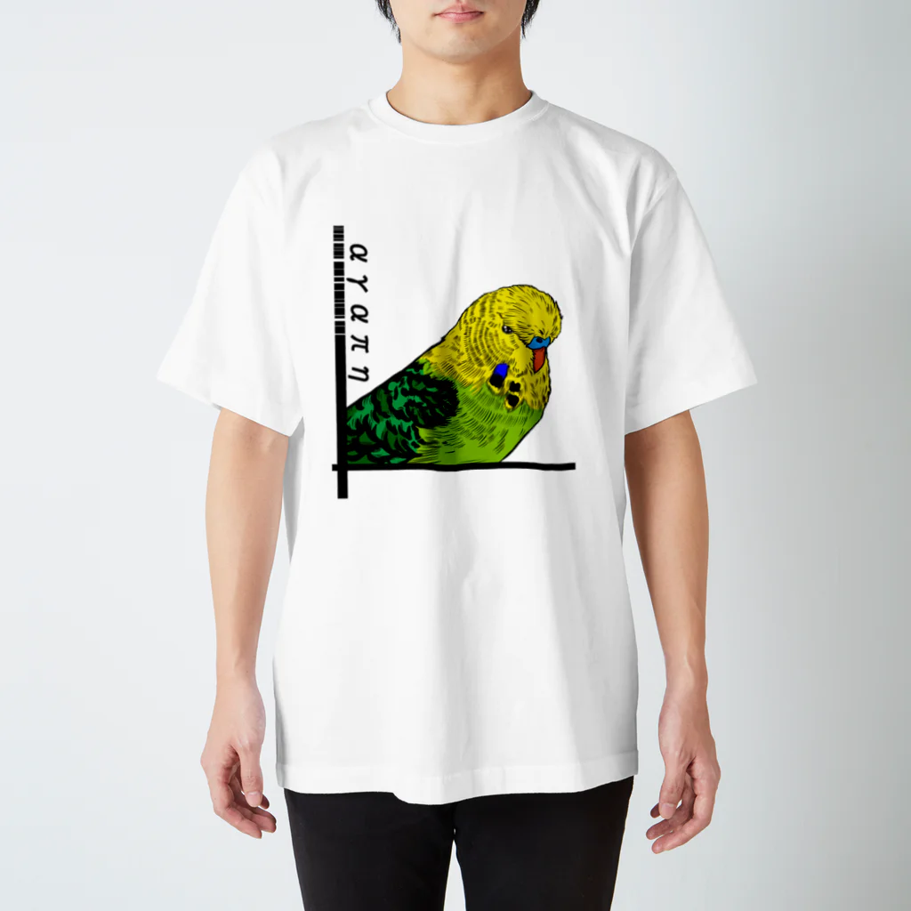 ✳︎トトフィム✳︎のアガペーインコ・ジャンボセキセイ スタンダードTシャツ