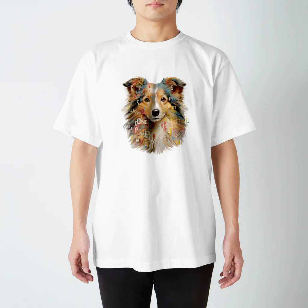 Sheltie Chic Creationsのシェルティ１５ Regular Fit T-Shirt