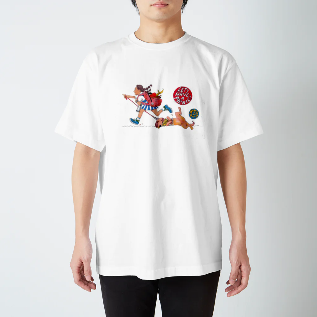 オケマルテツヤのPicnic！ Regular Fit T-Shirt