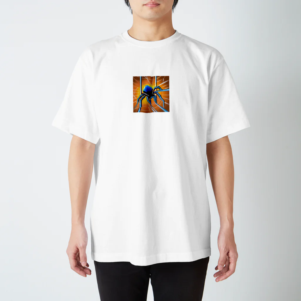 yorozuya4628のドット絵　クモ　スパイダー　ピクセル画像 Regular Fit T-Shirt