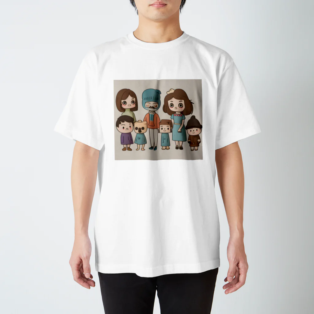 tamagonokoのお洒落ファミリー スタンダードTシャツ