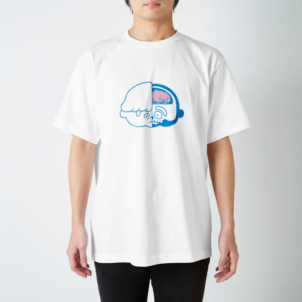 SHOP味み suzuri店の脳くん スタンダードTシャツ